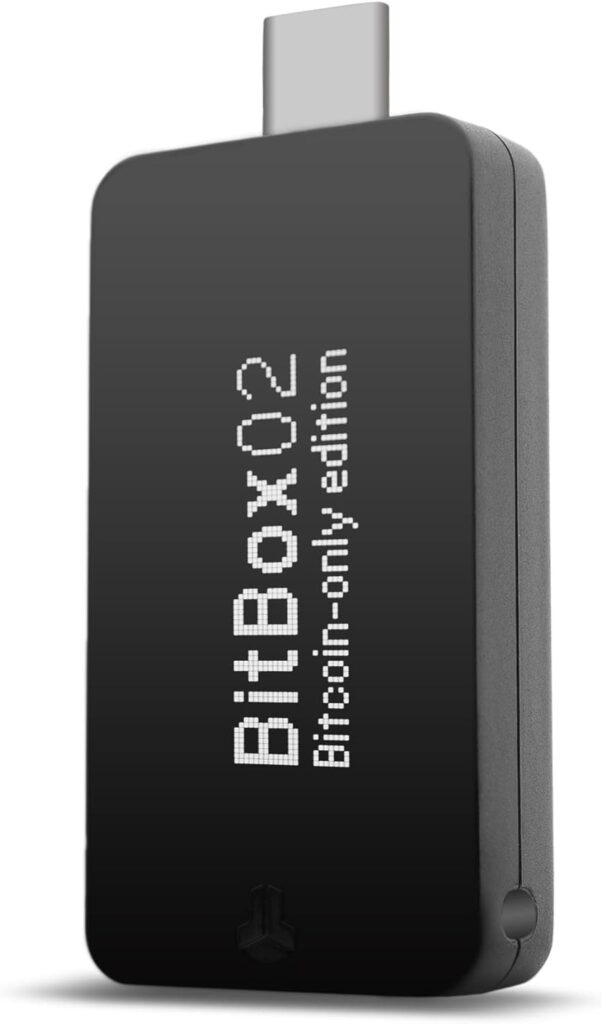 BitBox02 Bitcoin-only | Best Hardware Wallet for Beginners | Store Your Bitcoin Securely | Touch Sensors and USBC | Swiss Made by Security Experts