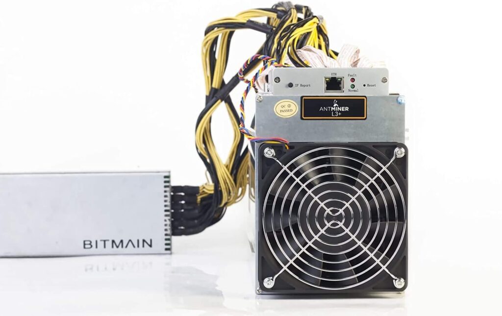 Bitmain Antminer L3+ 504MH/s Litecoin Miner with APW3++ PSU,Shipping Now!!